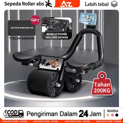 jual ab roller wheelsab roller   abdominal roller alat gym
