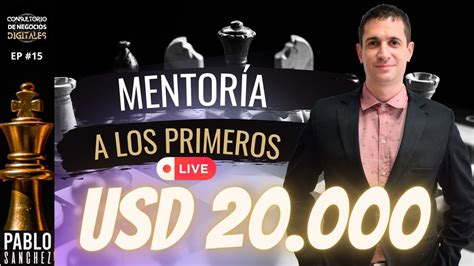 Mentoría a los Primeros USD 20 000 en Vivo Perdón por desafiarte