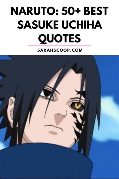 Sasuke Quotes To Naruto