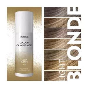 Montibello Colour Camouflage Light Blonde Spray Koryguj Cy Do Odrost W Jasny Blond Ml