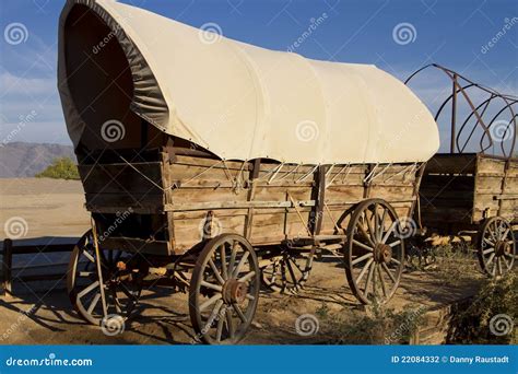 Old West Covered Wagon Train Stock Photography - Image: 22084332