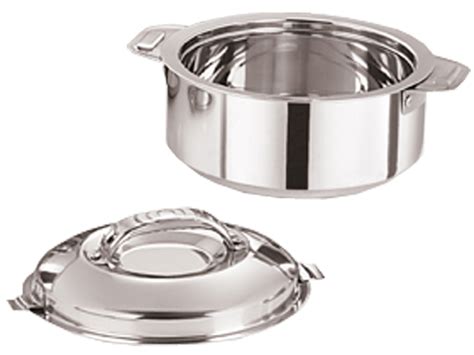 Buy Kuber Industries Casserole Hotpot Chapati Box Chapati Container Hot Case In Stainless Steel