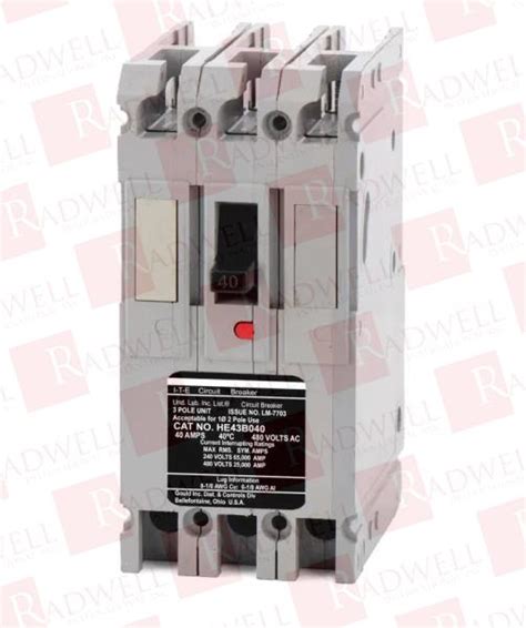 HE43B040 Molded Case Circuit Breaker by ITE SIEMENS