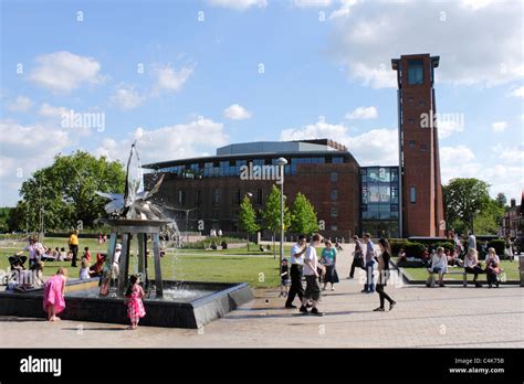 Royal Shakespeare Theatre Stratford Upon Avon Stock Photo Alamy