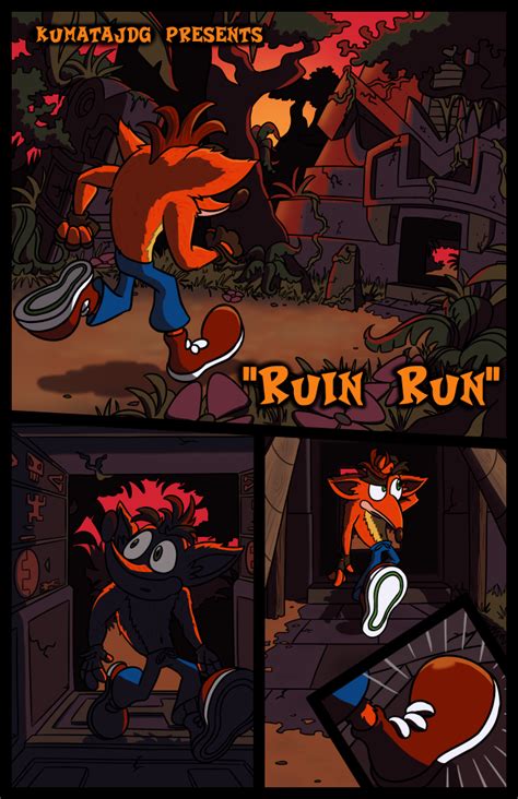 Heres The First Page Of A Crash Bandicoot Comic Ive Been Commissioned To Make R