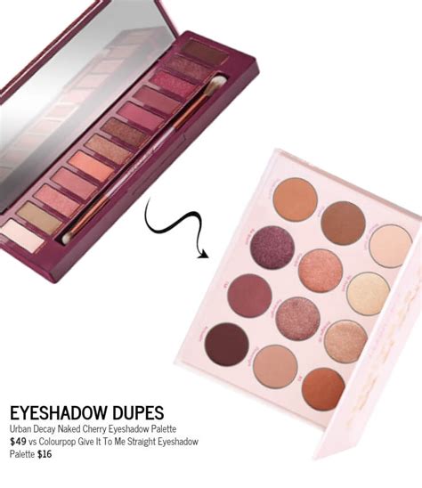 Urban Decay Naked Cherry Eyeshadow Dupes Chiclypoised