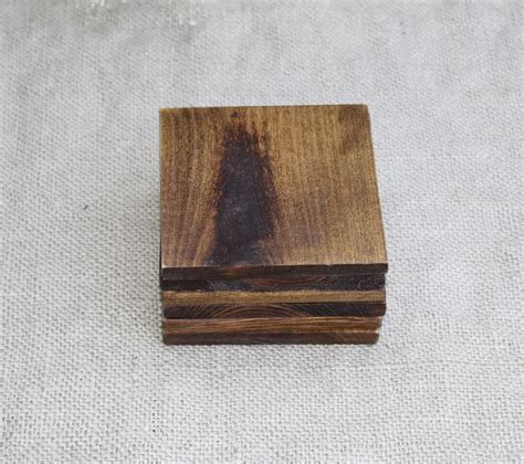 Reclaimed Pallet Wood Coasters Set Of Wood Coasters Rustic Coasters
