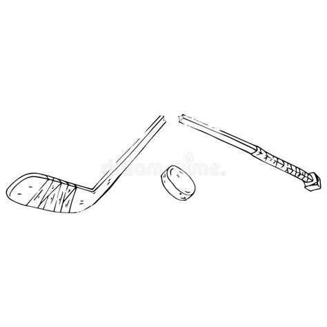 Broken Hockey Stick Stock Illustrations 180 Broken Hockey Stick Stock
