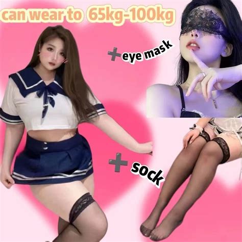 Jual Lingerie Jumbo Cosplay Big Size Kostum Sekolah Bigsize Untuk Kg Kg Shopee Indonesia