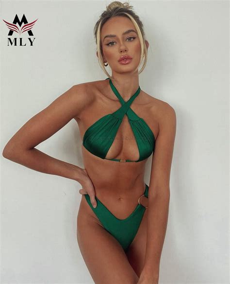 OEM Garment Customized Bikini Womens Bikini Swimsuits Swimwear Beachwear Mly Bikini Alibaba