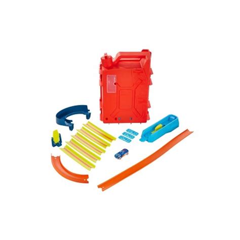 Hot Wheels Track Builder Unlimited Benzin Bidonu Akrobasi Seti HDX78