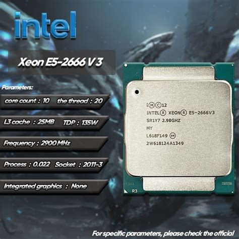 Processador Intel Xeon E5 2666 V3 | Shopee Brasil