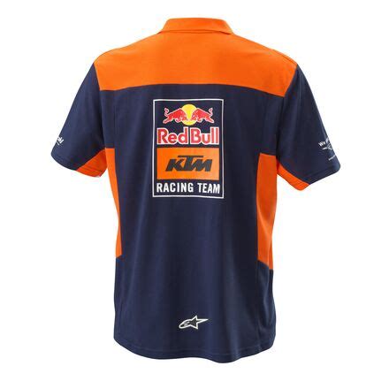 Ktm Powerwear Red Bull Team Replica Polo Motosport