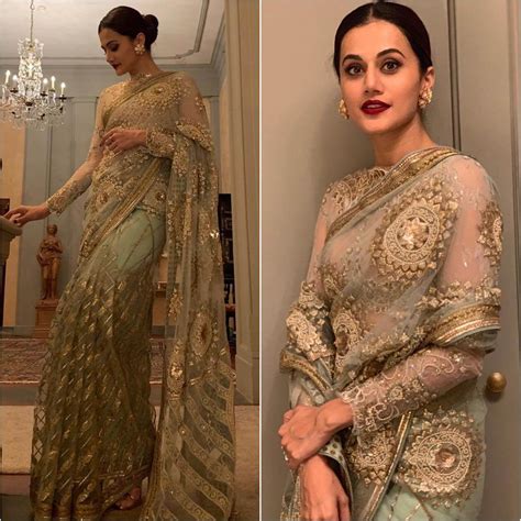 Bollywood Actresses In Net Sarees K Fashion