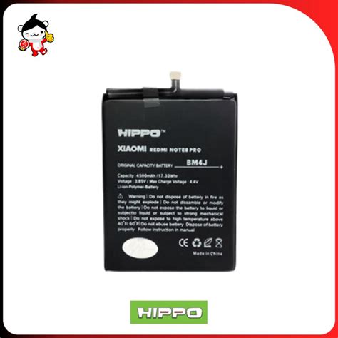 Jual Baterai Hippo Xiaomi Redmi Note 8 Pro Bm4j 4500mah Original Cell