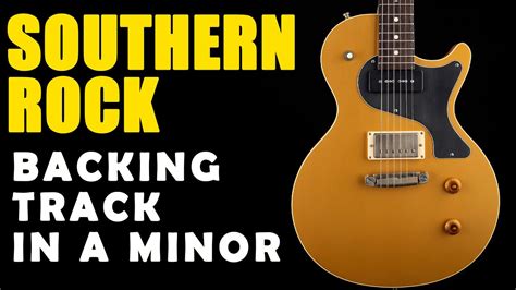 Southern Rock Backing Track In A Minor Easy Jam Tracks Youtube