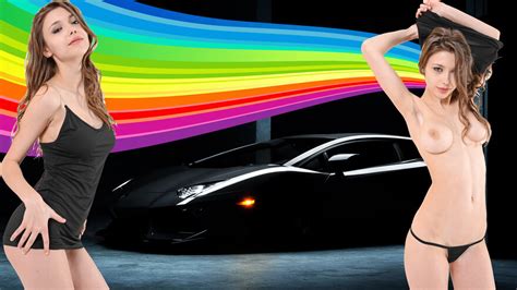 Lamborghini Huracan Mila Azul Ukrainian Model Porn Pic