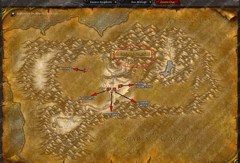 WoW Classic Early Skinning Mining And Other Profession Trainer Locations