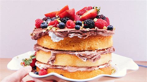 How To Decorate A Naked Cake Cake Basics Makeful