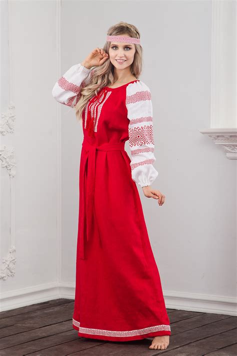 Платье в русском стиле Плодородие - интернет-магазин Иванка