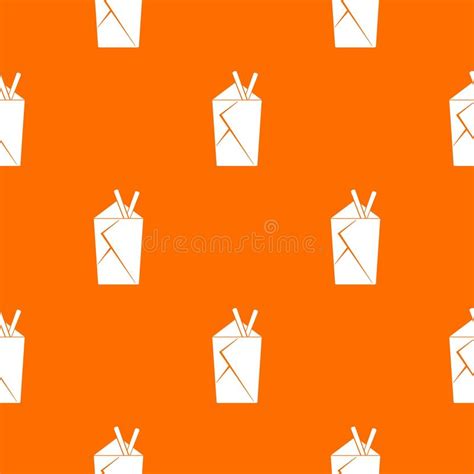 Chinese Food Box Pattern Seamless Stock Vector - Illustration of dinner, culture: 102720328