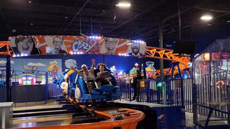 Lunch At Incredible Pizza San Antonio New Crazy Roller Coaster