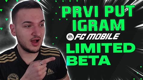 Prvi Put Igram Novi Ea Fc Mobile Youtube