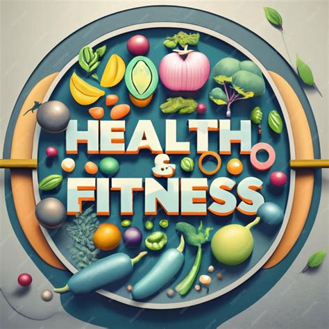 Premium Photo | A Health and Fitness logo vector