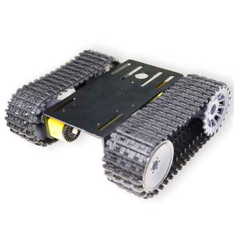 Buy Professional Smart Tracked Robot Tank Car Chassis With 2pcs TT DC