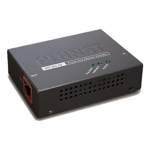 Интернет репитер Planet POE-E101 (IEEE 802.3af Power over Ethernet ...