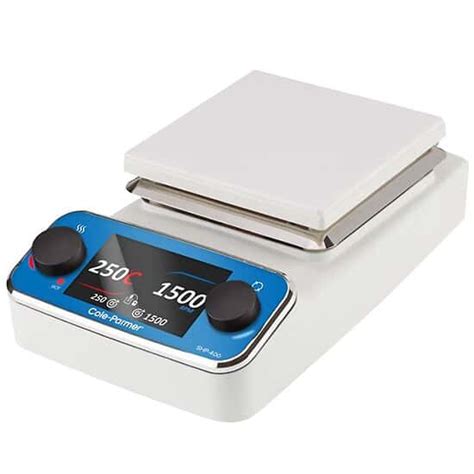 Cole Parmer Shp Wc Premium Digital Stirring Hot Plate Ceramic White Vac From Cole