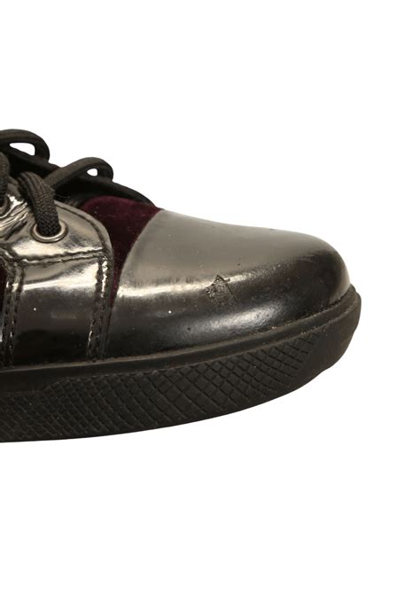 TÊnis Prada Velvet Sneakers 385 Vinho Original Gringa