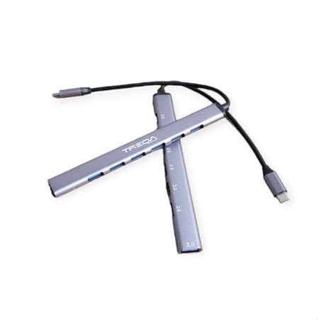 Treqa C-730 Type C Aluminum7 Ports USB 3.0 Hub – Super Electronics