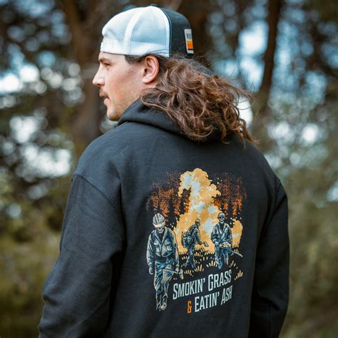 Smokin' Grass & Eatin' Ash - Hoodie – WORKMAN