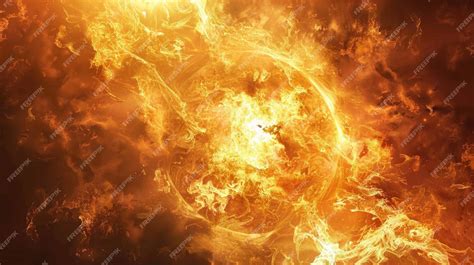 Premium Photo | Blazing summer heat show heat wave high summer ...