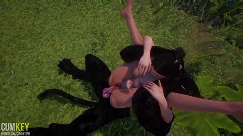 Furry Put Knots And Cum In Cat Girl S Pussy Big Dick Monster 3D Porn Wild Life Porn Videos