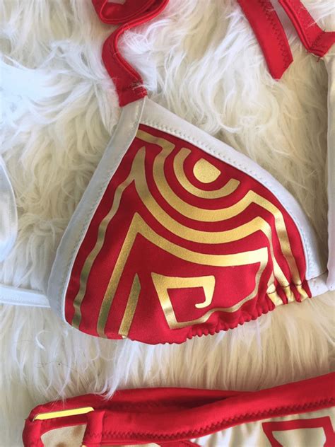 Amazing Goku Dragon Ball Red String Bikini