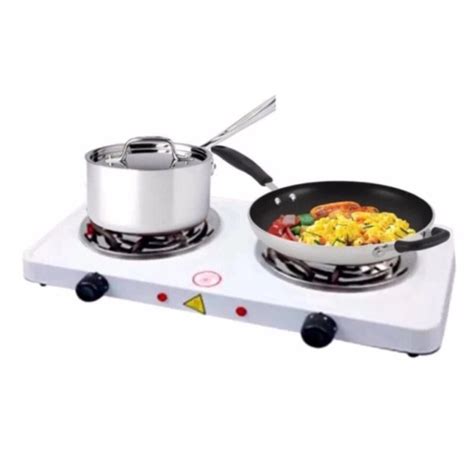 W Double Burner Hot Plate Electric Cooking B Lazada Ph