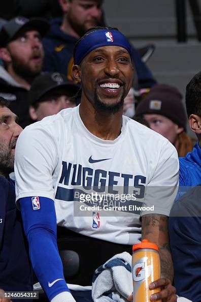 Kentavious Caldwell Pope Of The Denver Nuggets Looks On During The