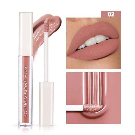 Herrnalise Matte Liquid Lip Gloss Plumping Lip Oil Lip Makeup Set Nude Lip Gloss Set Gift