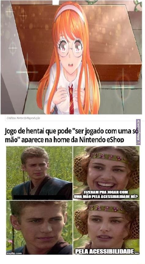 Jogo de hentai que pode ser Jogado uma sé FIZERAM PRA UMA MÃO PELA AGESSIBILDADE PELA
