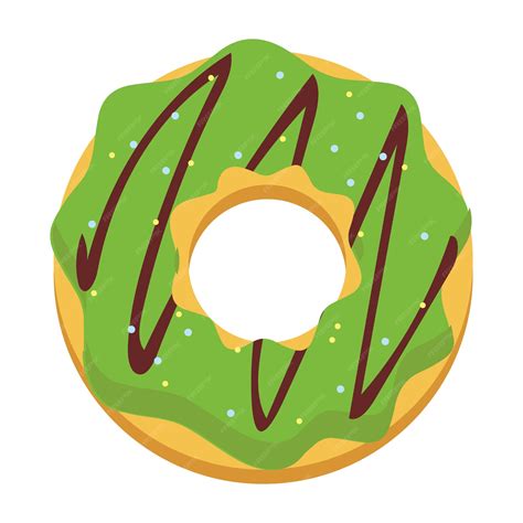 Premium Vector Donut Cartoon Vector Illustration Various Types Of Donuts In Glaze And Chocolate