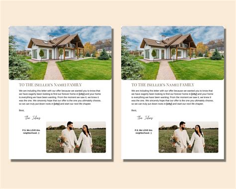 Customizable Buyers Love Letter | Simple Buyer Offer Letter | Minimal