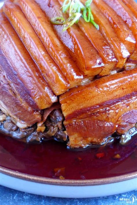 Mei Cai Kou Rou Steamed Pork Belly 梅菜扣肉 Red House Spice