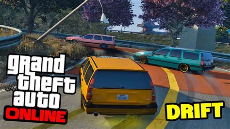 Craziest Gta Online Drifting Volvo Team Racing Fivem Youtube