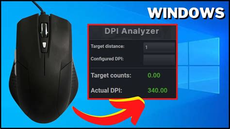 How To Check Your Mouse Dpi In Windows Pc Youtube