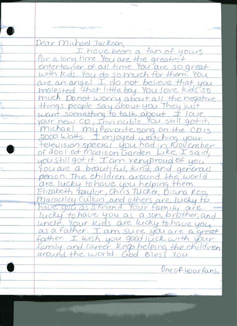 Sample Fan Letter To Actor at Benjamin Raynor blog