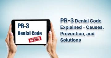 Pr Denial Code In Workers Compensation Claims