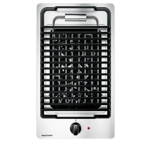 Cooktop Elétrico Brastemp 1 Boca Com Grelha Churrasqueira De Ferro