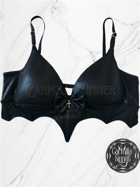 Bat Queen Set Gothic Lingerie Set Gothic Lingerie Goth Lingerie Dark Lingerie Alternative